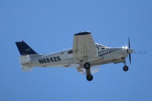 FAA Registration No. N8842S | BRAVO GOLF AIR LLC, Stuart, Owner. Image captured April 21, 2017, 105 p.m.
